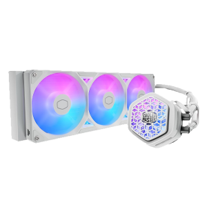 خنک کننده مایع پردازنده کولر مستر مدل Atmos II ML360 VRM White