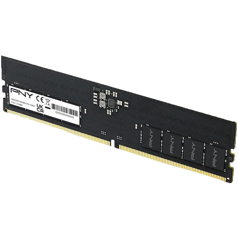 رم تک کاناله DDR5 پی ان وای مدل Performance Intel XMP ظرفیت 16 گیگابایت فرکانس 5600 مگاهرتز CL46 - تصویر 2