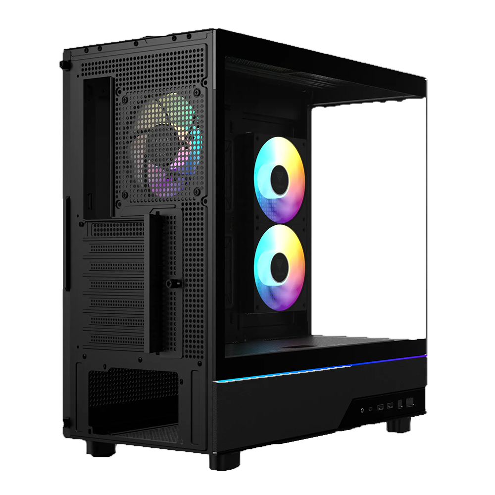 کیس گیمینگ گیم دیاس مدل ATLAS M5 CG Black - تصویر 6