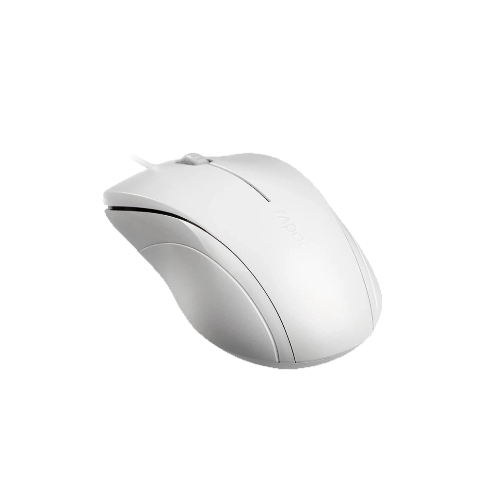 ماوس با سیم رپو مدل N1600 Silent White - تصویر 2