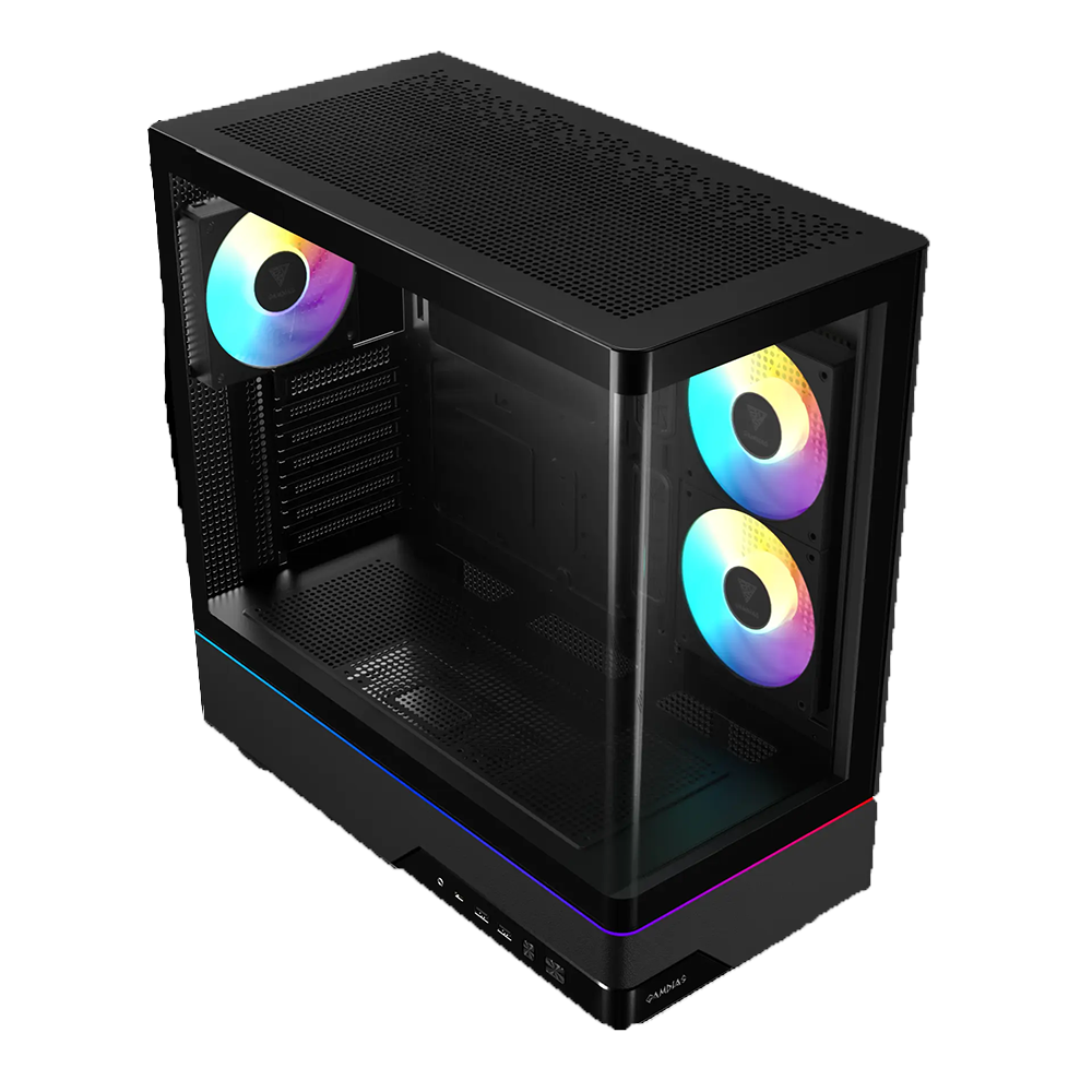 کیس گیمینگ گیم دیاس مدل ATLAS M5 CG Black - تصویر 2