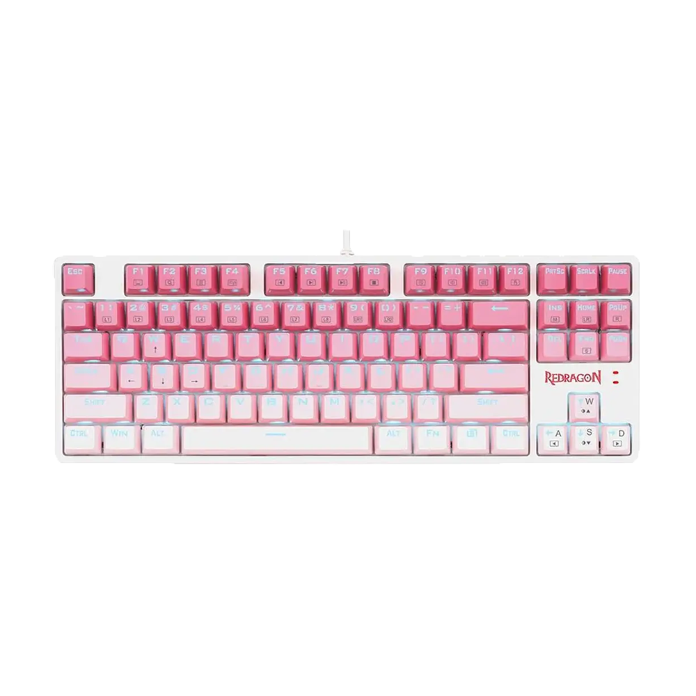 کیبورد با سیم ردراگون مدل CASS K645 W-GP RGB