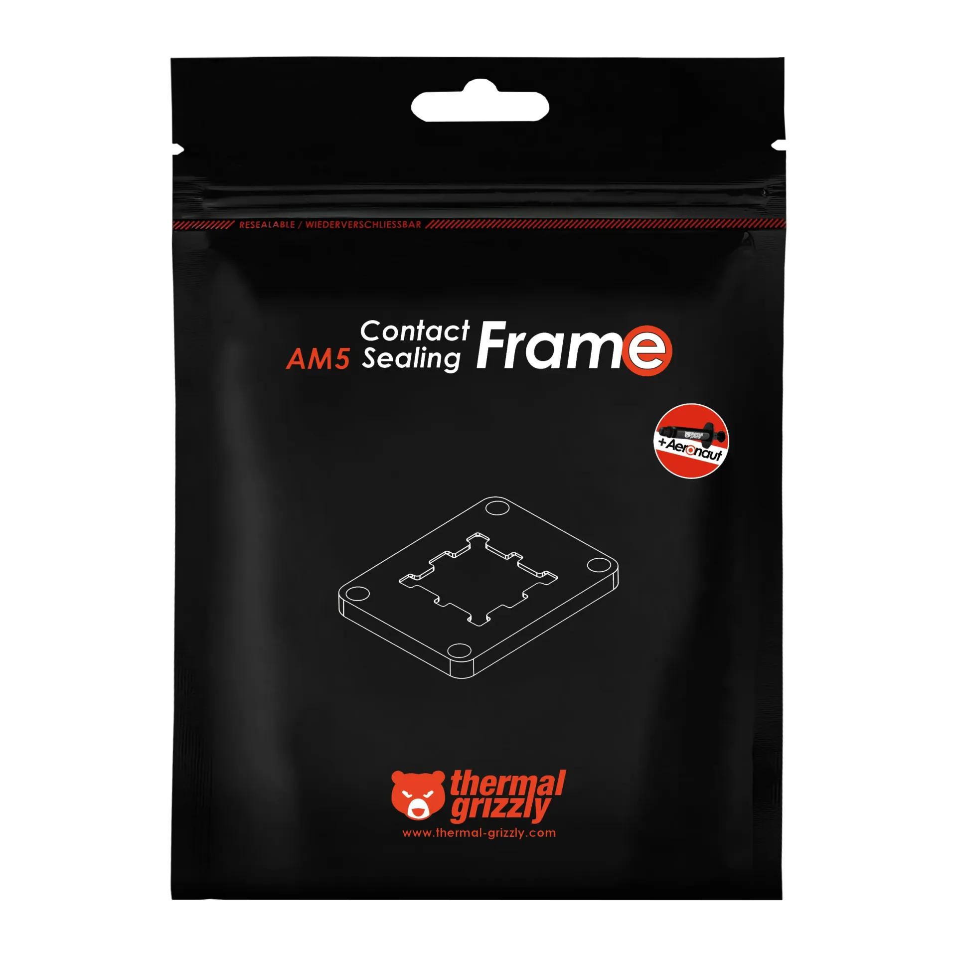 سوکت نگهدارنده پردازنده ترمال گریزلی مدل Contact Sealing Frame AM5 - تصویر 2