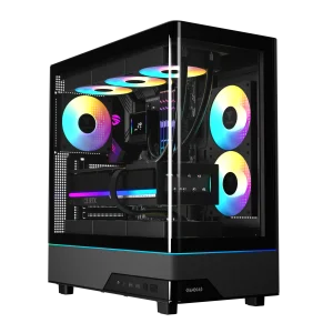 کیس گیمینگ گیم دیاس مدل ATLAS M5 CG Black