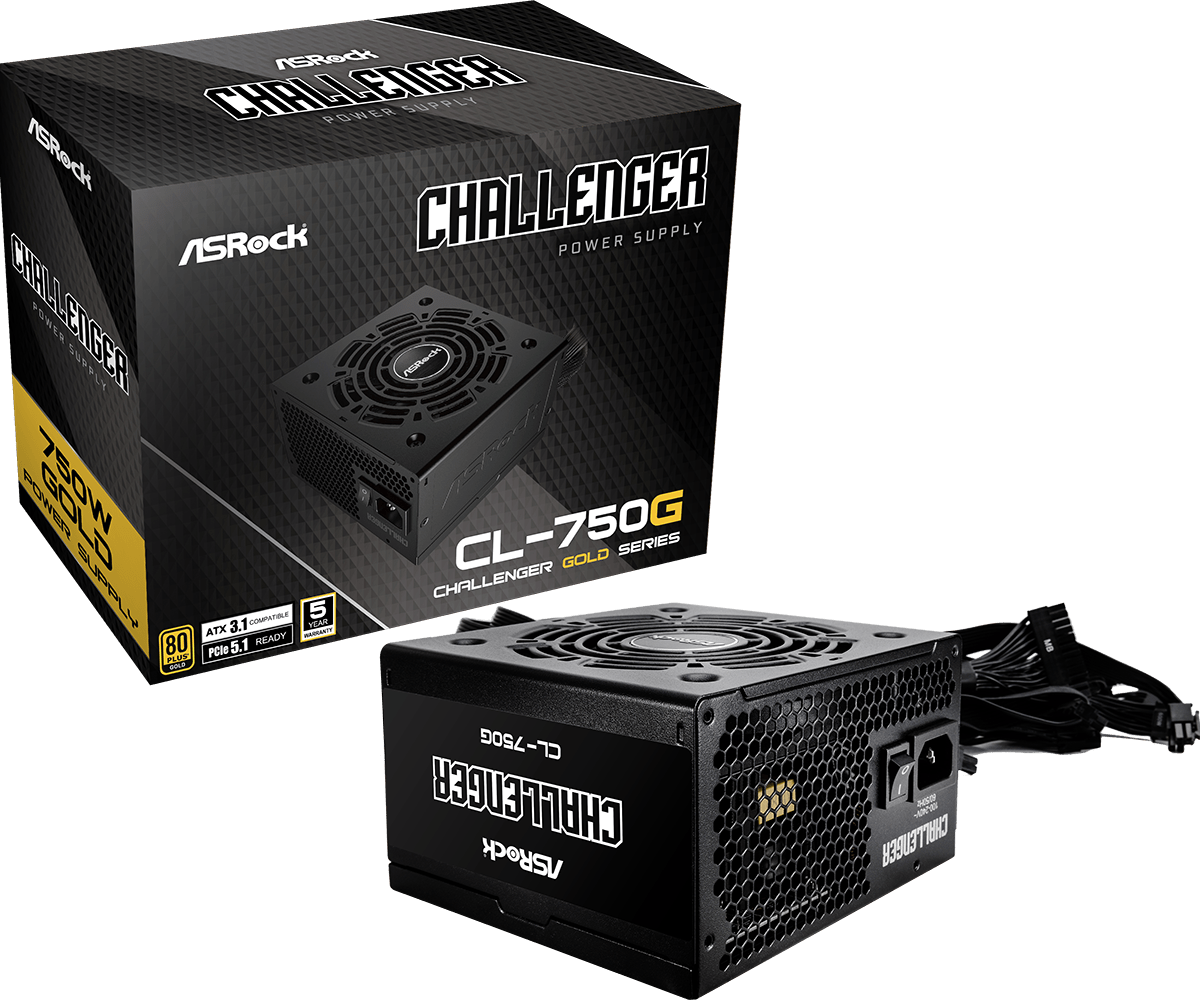 پاور غیر ماژولار ازراک مدل CL-750G 750W