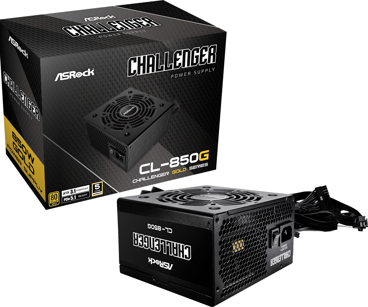 پاور غیر ماژولار ازراک مدل CL-850G 850W