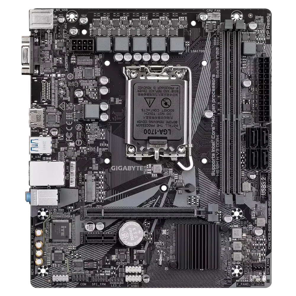 مادربرد گیگابایت مدل H610M H V3 DDR4 (Rev. 1.0) - تصویر 2
