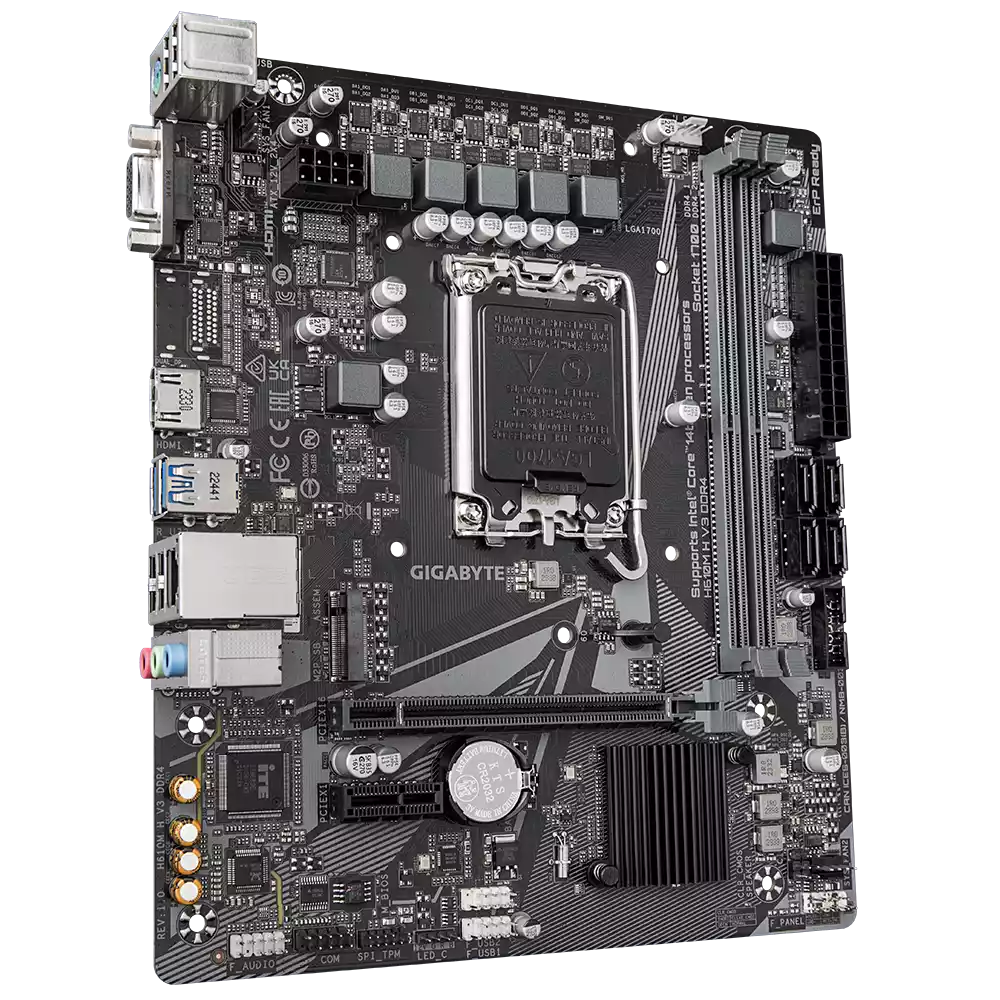 مادربرد گیگابایت مدل H610M H V3 DDR4 (Rev. 1.0) - تصویر 3
