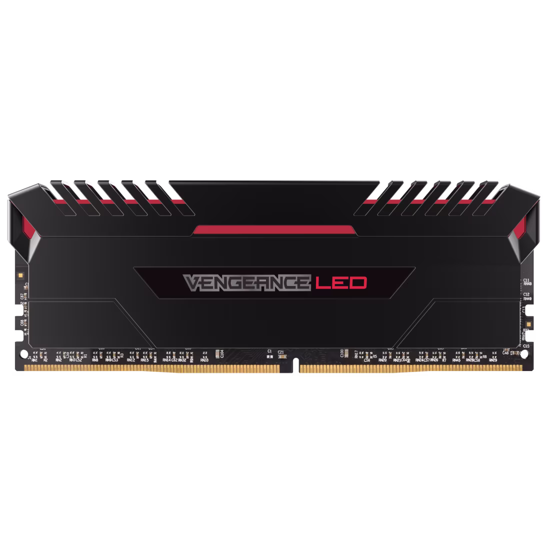 رم دو کاناله DDR4 کورسیر مدل Vengeance LED RED ظرفیت 16 گیگابایت فرکانس 3200 مگاهرتز CL15 - تصویر 2