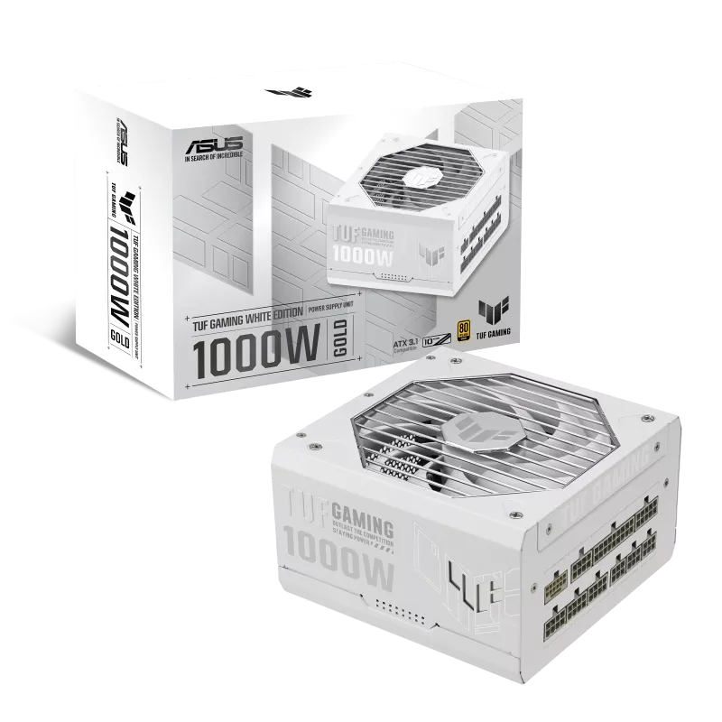 پاور ماژولار ایسوس مدل TUF Gaming 1000W Gold White