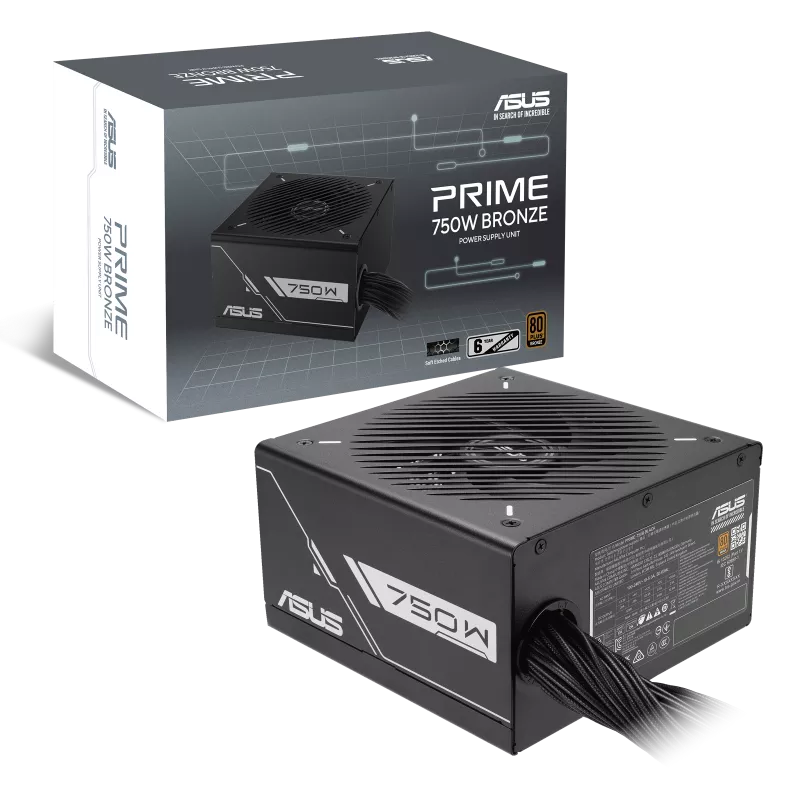 پاور غیر ماژولار ایسوس مدل Prime 750W Bronze