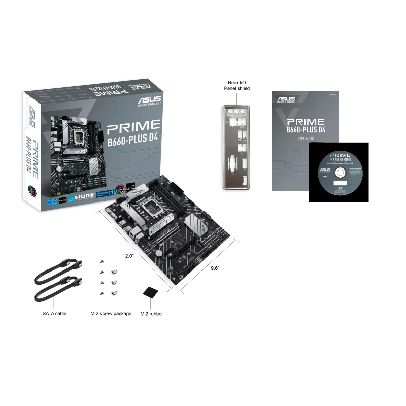 مادربرد ایسوس مدل PRIME B660-PLUS DDR4 - تصویر 2