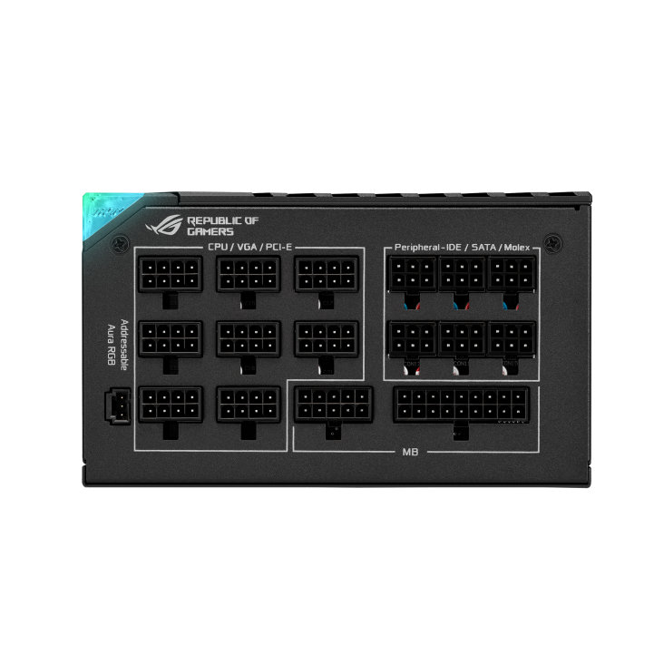 پاور ماژولار ایسوس مدل ROG THOR 1000W Platinum II Gaming - تصویر 4