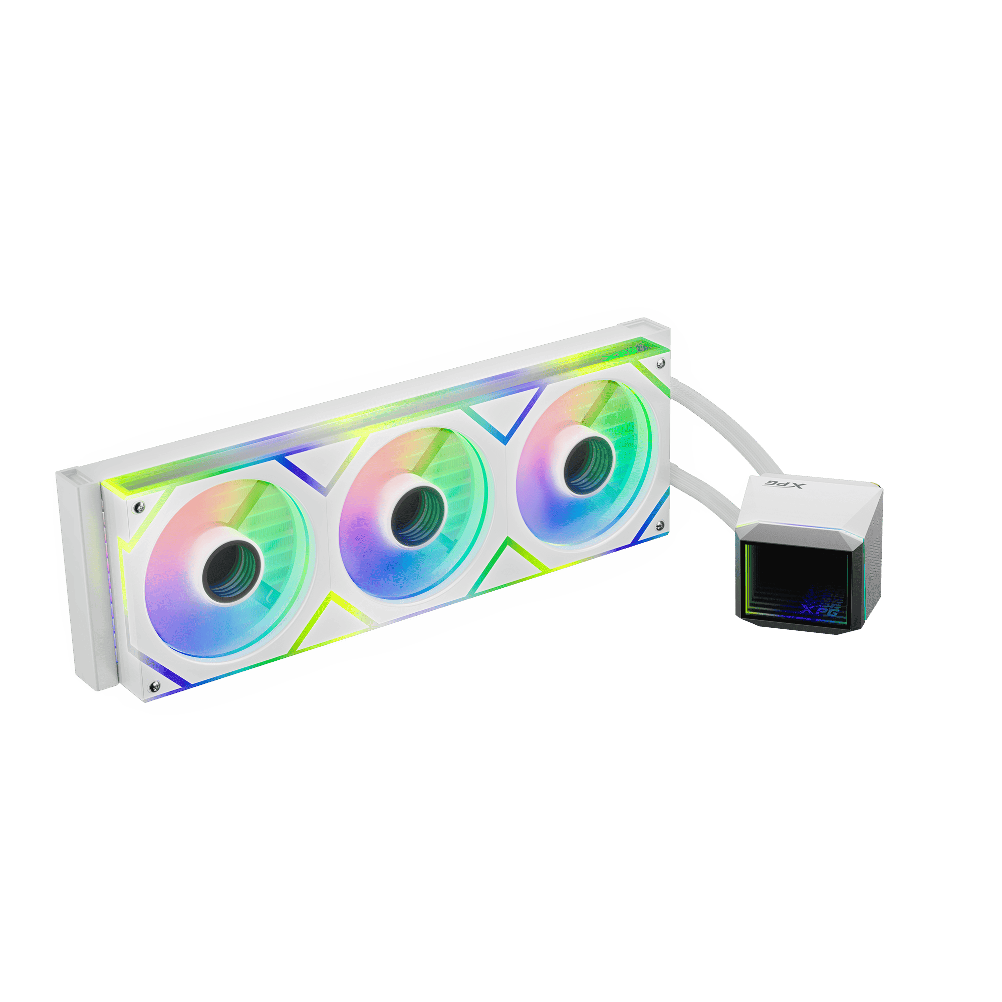 خنک کننده مایع پردازنده ای دیتا مدل XPG LEVANTE II 360 White - تصویر 4