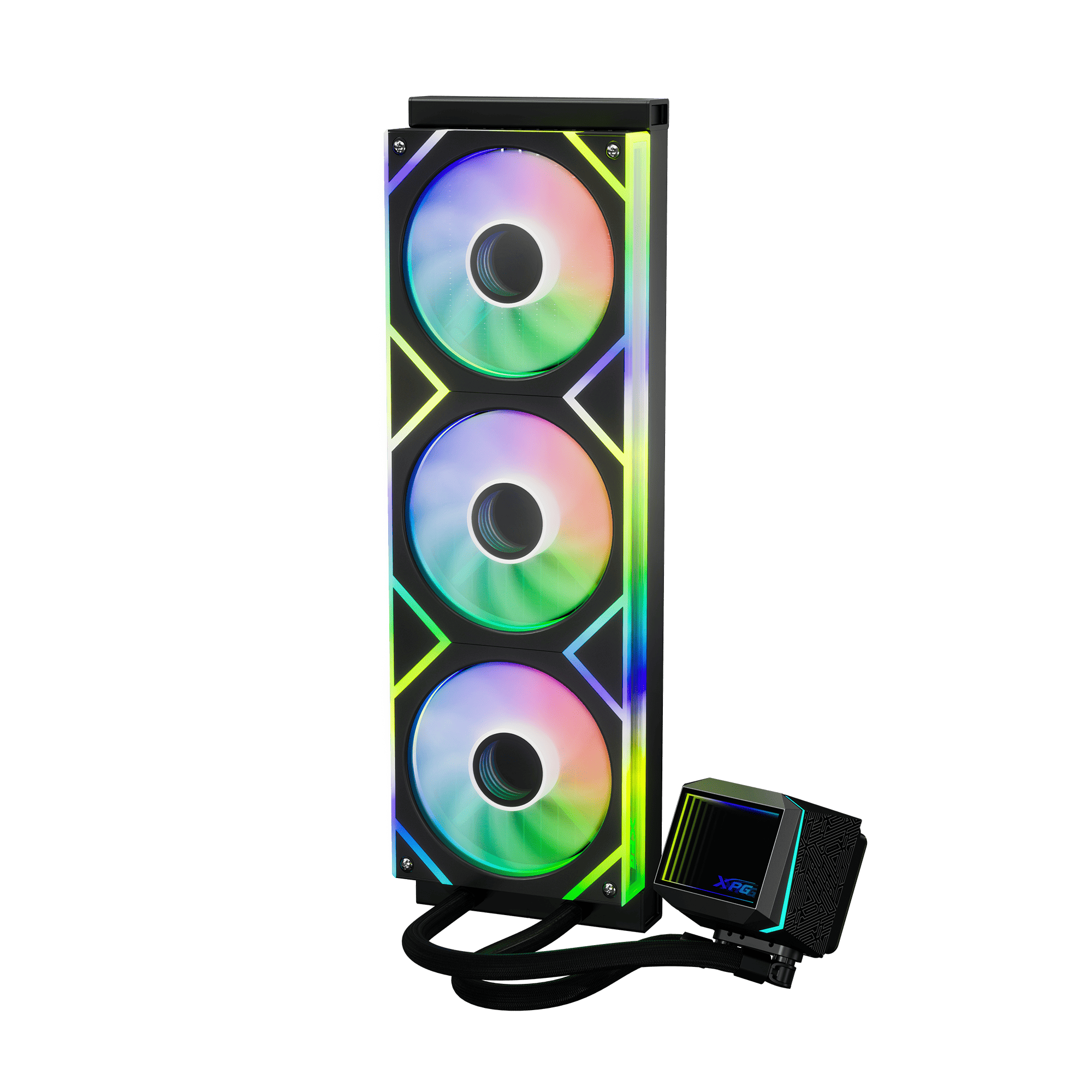 خنک کننده مایع پردازنده ای دیتا مدل XPG LEVANTE II 360 Black - تصویر 7