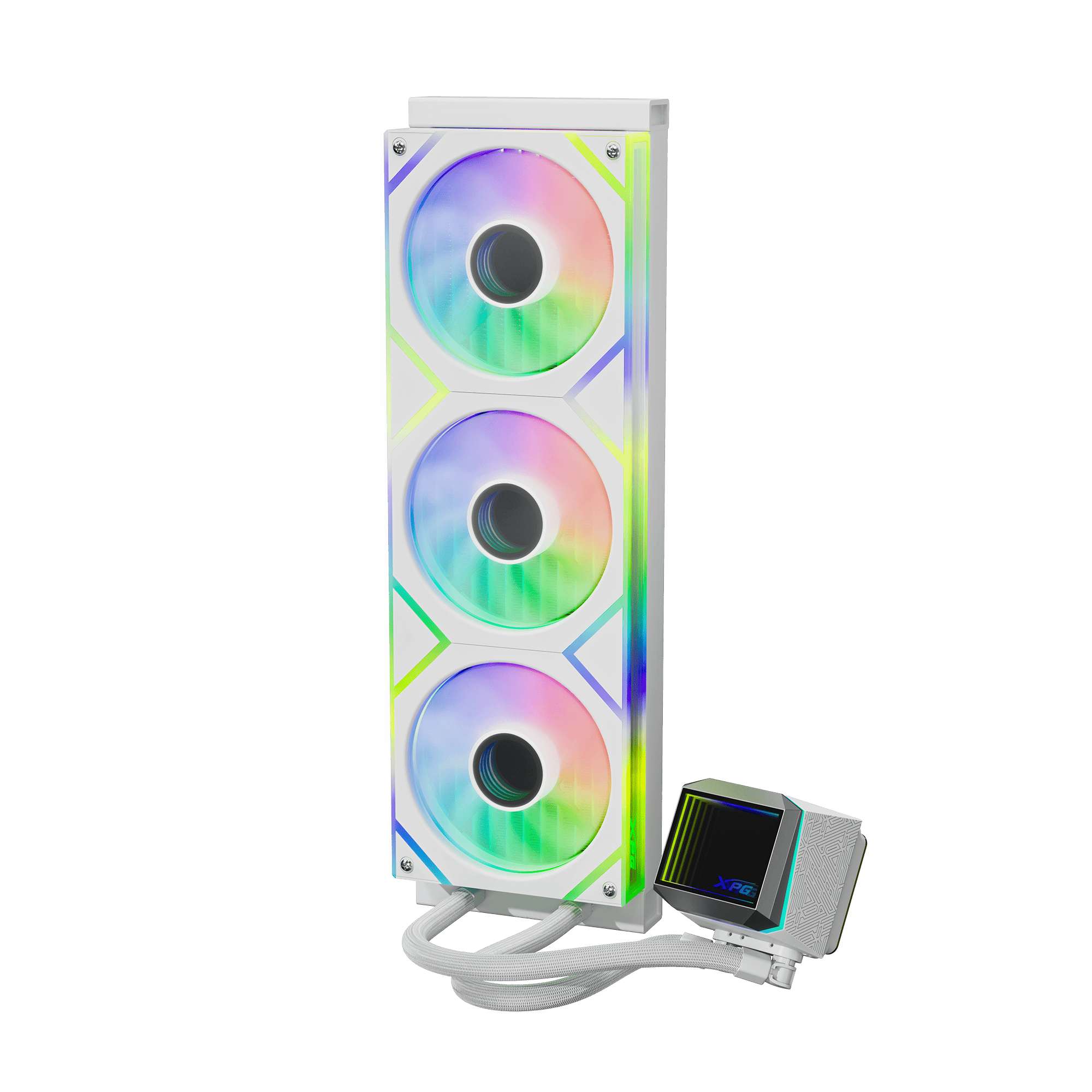 خنک کننده مایع پردازنده ای دیتا مدل XPG LEVANTE II 360 White - تصویر 3
