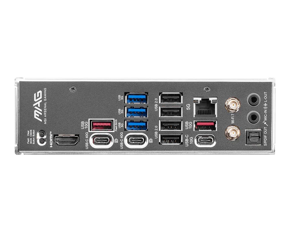 مادربرد ام اس ای مدل MAG X870E TOMAHAWK WIFI DDR5 - تصویر 3