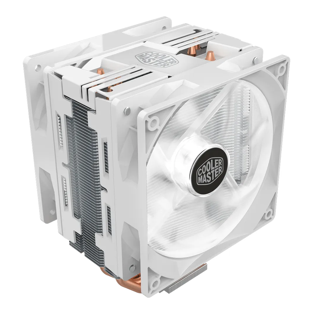 خنک کننده بادی پردازنده کولر مستر مدل Hyper 212 LED Turbo White Edition