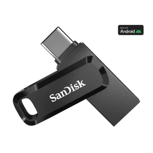 فلش سن دیسک مدل Dual Drive GO ظرفیت 64 گیگابایتی
